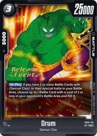 Drum - FB06-104 - Rivals Clash Release Event Cards - Dragon Ball Super: Fusion World card