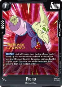Piano - FB06-107 - Rivals Clash Release Event Cards - Dragon Ball Super: Fusion World card