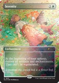Serenity (Rainbow Foil) - Secret Lair Drop Series - Magic: The Gathering card
