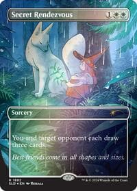 Secret Rendezvous (1892) (Rainbow Foil) - Secret Lair Drop Series - Magic: The Gathering card