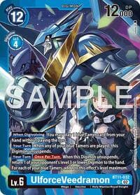 UlforceVeedramon - Limited Card Pack -Billion Bullet- - Digimon Card Game card