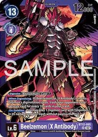 Beelzemon (X Antibody) - Limited Card Pack -Billion Bullet- - Digimon Card Game card