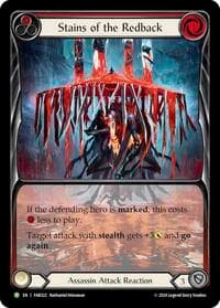 Stains of the Redback (Red) - FAB322 - Flesh and Blood: Promo Cards - Flesh and Blood TCG card