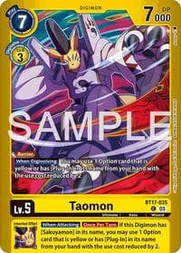 Taomon - Limited Card Pack -Billion Bullet- - Digimon Card Game card