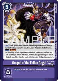 Gospel of the Fallen Angel - Limited Card Pack -Billion Bullet- - Digimon Card Game card