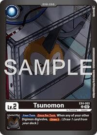 Tsunomon - Limited Card Pack -Billion Bullet- - Digimon Card Game card