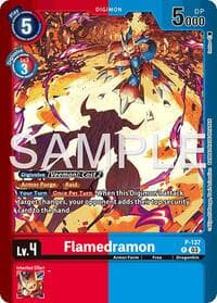Flamedramon - Limited Card Pack -Billion Bullet- - Digimon Card Game card
