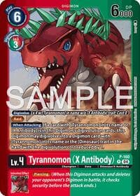 Tyrannomon (X Antibody) - Limited Card Pack -Billion Bullet- - Digimon Card Game card