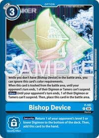 Bishop Device - Limited Card Pack -Billion Bullet- - Digimon Card Game card