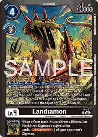Landramon - Limited Card Pack -Billion Bullet- - Digimon Card Game card
