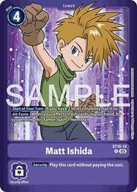 Matt Ishida - Limited Card Pack -Billion Bullet- - Digimon Card Game card