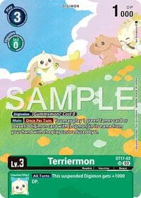 Terriermon - Limited Card Pack -Billion Bullet- - Digimon Card Game card