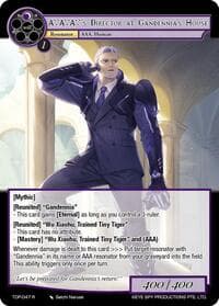 A A A 's Director at Gandennia's House - Ten Oaths of Protopaterpolis' War - Force of Will card
