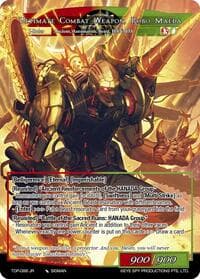 Robo Maeda, HANADA Group's Undercover Boss // Ultimate Combat Weapon, Robo Maeda - Ten Oaths of Protopaterpolis' War - Force of Will card