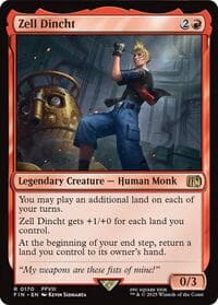 Zell Dincht - FINAL FANTASY - Magic: The Gathering card