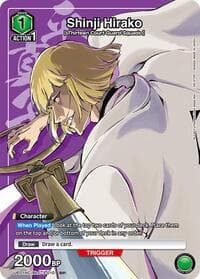 Shinji Hirako - UE01NC: New Card Selection: BLEACH: Thousand-Year Blood War - Union Arena card