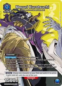 Mayuri Kurotsuchi - UE01NC: New Card Selection: BLEACH: Thousand-Year Blood War - Union Arena card