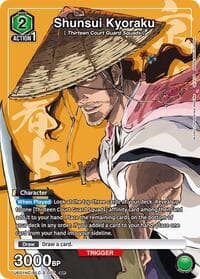 Shunsui Kyoraku - UE01NC: New Card Selection: BLEACH: Thousand-Year Blood War - Union Arena card