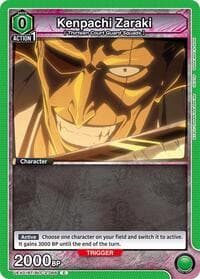 Kenpachi Zaraki (Box Topper Foil) - UEX01BT: BLEACH: Thousand-Year Blood War Vol.2 - Union Arena card