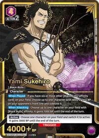 Yami Sukehiro (015) (SR**) - UE08BT: Black Clover - Union Arena card