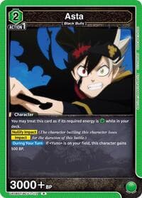 Asta (112) - UE08ST: Black Clover Starter Deck - Union Arena card