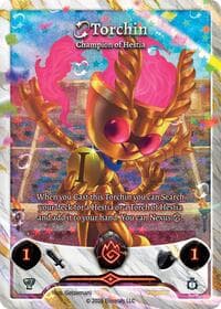 Torchin - Champion of Hestia (Stellar) - Elestrals Premier Packs - Elestrals card