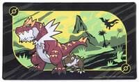 Pokemon TCG: Pokemon Center Exclusive -Tyrunt & Tyrantrum Playmat - Pokemon International Playmats - Playmats card