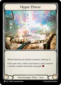 Hyper Driver - Armory Deck: Maxx Nitro - Flesh and Blood TCG card