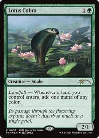 Lotus Cobra (Year of the Snake 2025) - Standard Showdown Promos - Magic: The Gathering card