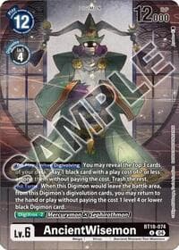 AncientWisemon (Tamer's Selection Box Ver. Championship 2024) - Release Special Booster 2.0 - Digimon Card Game card