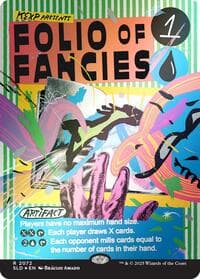 Folio of Fancies (Rainbow Foil) - Secret Lair Drop Series - Magic: The Gathering card