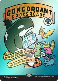 Concordant Crossroads (2073) (Rainbow Foil) - Secret Lair Drop Series - Magic: The Gathering card