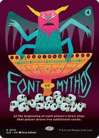 Font of Mythos - Secret Lair Drop Series - Magic: The Gathering card