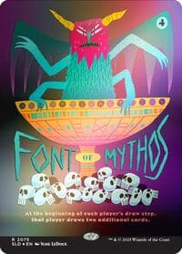 Font of Mythos (Rainbow Foil) - Secret Lair Drop Series - Magic: The Gathering card