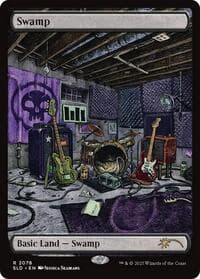 Swamp (2078) - Secret Lair Drop Series - Magic: The Gathering card