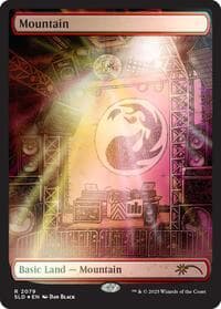 Mountain (2079) (Rainbow Foil) - Secret Lair Drop Series - Magic: The Gathering card