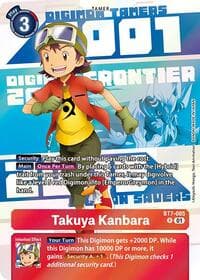 Takuya Kanbara (Digimon Animation Series 25th Anniversary Set) - Next Adventure - Digimon Card Game card