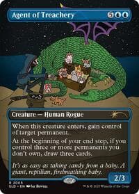 Agent of Treachery - Secret Lair Drop Series - Magic: The Gathering card