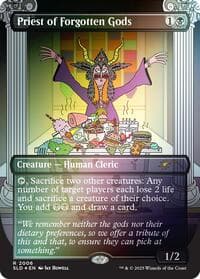 Priest of Forgotten Gods (Rainbow Foil) - Secret Lair Drop Series - Magic: The Gathering card