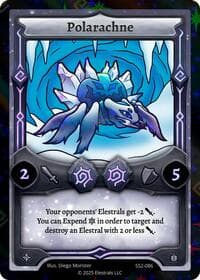 Polarachne (Reverse Holo) - Shattered Stars Chapter 2 [SS2] - Elestrals card