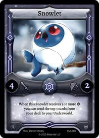Snowlet - Shattered Stars Chapter 2 [SS2] - Elestrals card