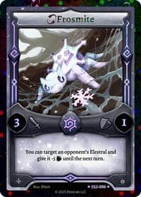 Frosmite (Stellar) - Shattered Stars Chapter 2 [SS2] - Elestrals card