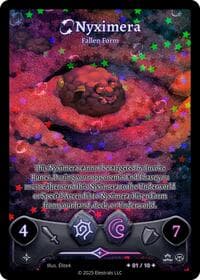 Nyximera - Fallen Form (Serialized) - Shattered Stars Chapter 2 [SS2] - Elestrals card