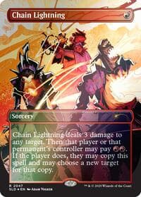 Chain Lightning (2047) (Rainbow Foil) - Secret Lair Drop Series - Magic: The Gathering card