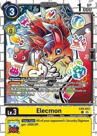 Elecmon - Versus Monsters - Digimon Card Game card