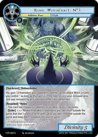 Runic Witchcraft: Nº3 - Ten Oaths of Protopaterpolis' War - Force of Will card