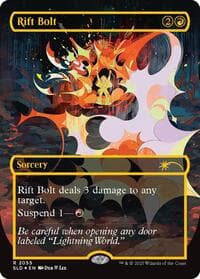 Rift Bolt (2055) (Raised Foil) - Secret Lair Drop Series - Magic: The Gathering card