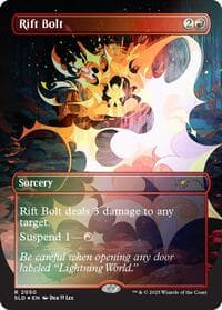 Rift Bolt (2050) (Rainbow Foil) - Secret Lair Drop Series - Magic: The Gathering card