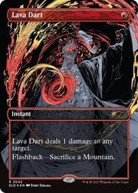 Lava Dart (Raised Foil) - Secret Lair Drop Series - Magic: The Gathering card