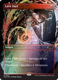 Lava Dart (Rainbow Foil) - Secret Lair Drop Series - Magic: The Gathering card